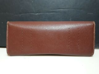 VINTAGE RAY BAN CARAVAN LEATHER SUNGLASS CASE BAUSCH AND LOMB 2