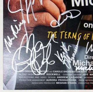TERMS OF MY SURRENDER Michael Moore,  Roger Waters,  Jim Carrey Signed Poster RARE 7