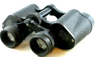 Vintage Made In Germany Zeiss Jena 8 X 30 Deltrintem Binoculars