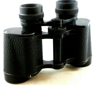 Vintage Made In Germany Zeiss Jena 8 x 30 Deltrintem Binoculars 4