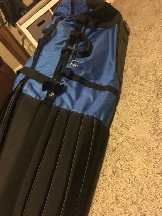 Sun Mountain Golf Club Glider Pro Travel Bag with Wheels ST JUDE RARE 7