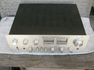 Vintage Sanyo Integrated Stereo Amplifier Dca 611