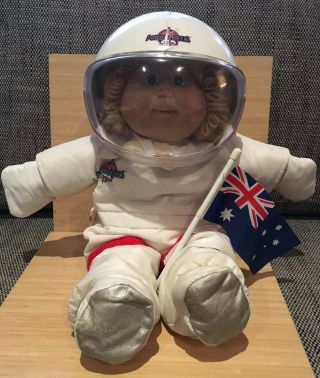 Cabbage Patch Kids Doll Space Astronaut Girl Vintage 80’s Rare Like