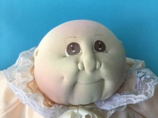 Vintage Little People Soft Sculpture Preemie Doll Signed Xavier Roberts 82 Nr