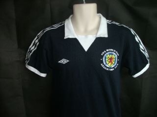 Vintage Umbro Scotland 1978 Football shirt Group 4 3