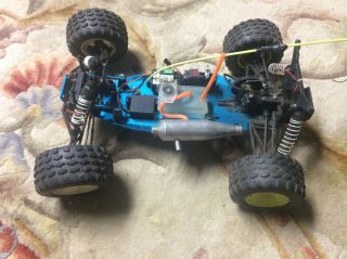 Associated Rc10gt Vintage Roller And Wheels And Tires,  Servos.  Receiver.
