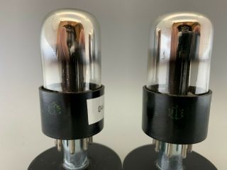 Sylvania 6SN7W SHORTY - EXTREMELY RARE TUBES - PLATINUM MATCHED on AT1000 See Specs 3