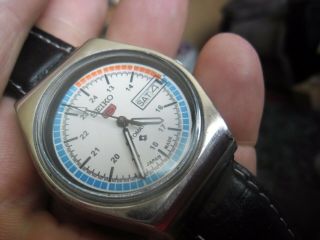 Vintage Retro Gents Seiko 5 Automatic Watch 6309 - 8840