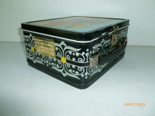 1958 Vintage ZORRO metal LUNCH BOX - - Walt Disney Productions,  Aladdin 7