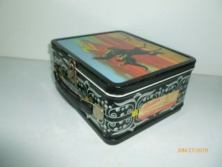 1958 Vintage ZORRO metal LUNCH BOX - - Walt Disney Productions,  Aladdin 8
