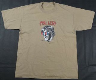 Rare Vintage Grateful Dead Phil Lesh Summer Tour 2001 T Shirt 90s Jerry Garcia