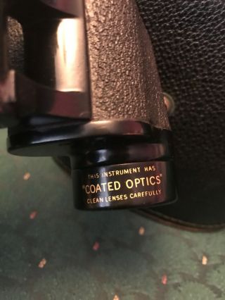 Vintage Antique Wollensak Binoculars 6x30 Rochester NY 4