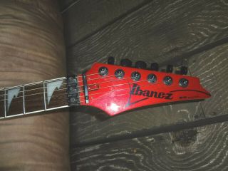 Rare IBANEZ RG350DX SP 1 Electric Guitar w/ Shark Tooth inlays 3