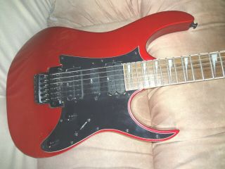 Rare IBANEZ RG350DX SP 1 Electric Guitar w/ Shark Tooth inlays 4