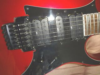 Rare IBANEZ RG350DX SP 1 Electric Guitar w/ Shark Tooth inlays 6
