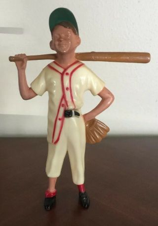 1958 - 1962 Hartland Plastics Baseball Batboy Statue Vintage 1950 