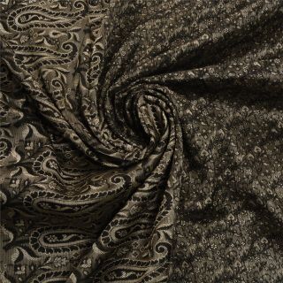 Sanskriti Vintage Grey Heavy Saree Art Silk Woven Craft 5 Yd Fabric Ethnic Sari 5