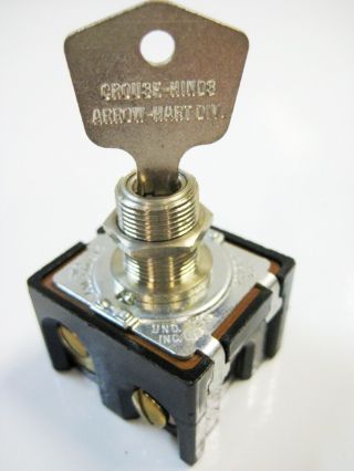 Vintage Sears Craftsman Rotary Power Switch & Key Radial Arm Saw 30485 30483