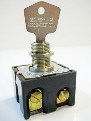 Vintage Sears Craftsman Rotary Power Switch & Key Radial Arm Saw 30485 30483 2