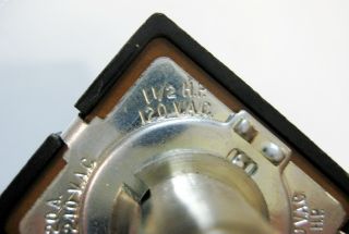 Vintage Sears Craftsman Rotary Power Switch & Key Radial Arm Saw 30485 30483 7
