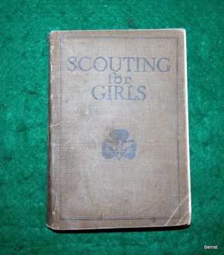 Vintage Girl Scout - Scouting For Girls 1920 - First Edition
