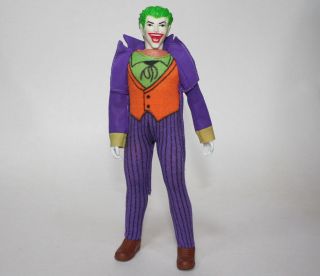 Vintage Mego Joker 8 " Wgsh Dc Comics Figure Complete All