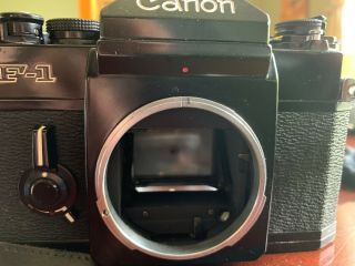 Vintage Canon F - 1 35mm SLR Camera Made In Japan 4