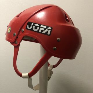 JOFA hockey helmet 22551 SR senior VM red vintage classic 6