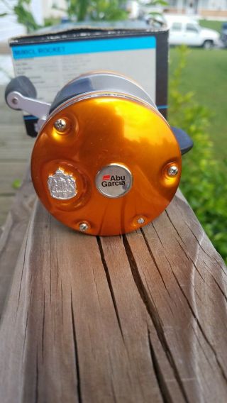 ABU GARCIA AMBASSADEUR 5600CL ROCKET HIGH SPEED REEL ORANGE 2