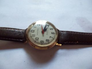Vintage Bulova Accutron Railroad Approved Men ' s Wrist Watch 2