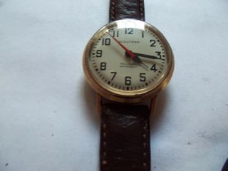 Vintage Bulova Accutron Railroad Approved Men ' s Wrist Watch 5