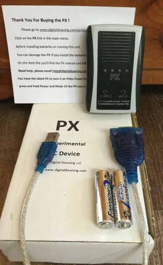 Px Device By Digital Dowsing - Itc Paranormal Ghost Hunting Device Rare Ovilus