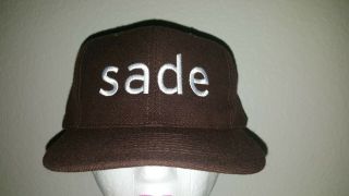 Vintage 2001 Sade Lover Tour Rap Hip Hop Snapback Hat Worn Only Once