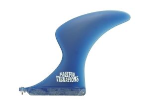 Pacific Vibrations 9.  25 " Surfboard Football Fin Vintage Template Fiberglass