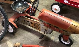 Vintage Murray & Power Tone Pedal Tractors With Dump - Local Pick Up Only