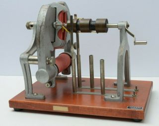 Vintage Stansi Scientific Co.  Hand Crank Miller - Cowan Dynamo/generator Machine