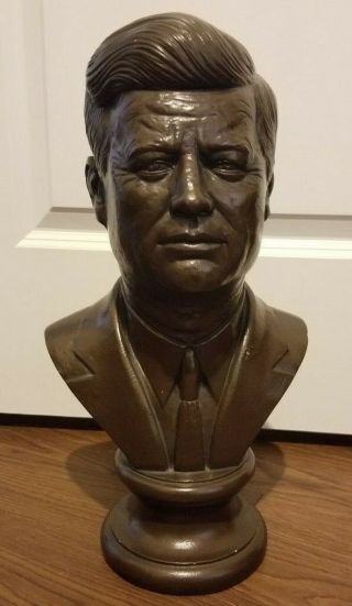 Vintage Esco Statue Bust John F Kennedy Jfk