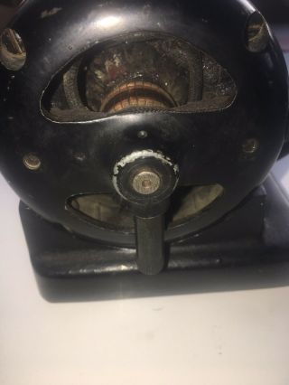 Antique Rare Cast Iron Wilcox & Gibbs Electric Sewing Machine W/ Foot Peddle 10
