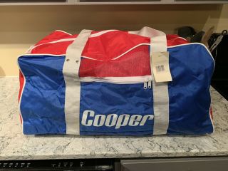 Vintage Cooper Ice Hockey Duffel Bag Equipment,