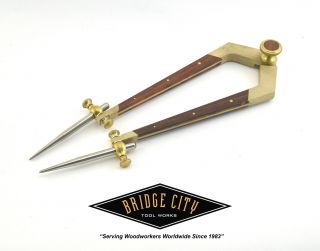 Rare Dc - 40 Dividing Compass By Bridge City Tool