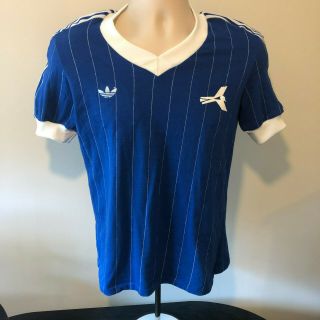Notts County Football Shirt Retro Classic Vintage 1982 1983 Ventex Adidas Soccer