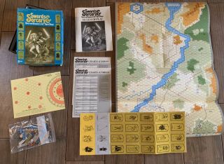 Swords and Sorcery 1978 Vintage Board Game 2