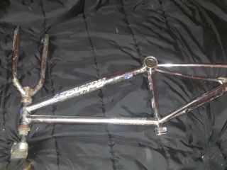 Old School Bmx 90s Robinson Frame Fork Headset Made In Usa Vintage Rare