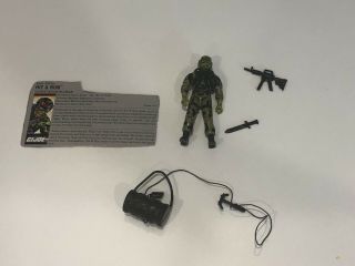 1988 Vintage G.  I.  Joe Hit And Run 100 Complete Arah Rare ⚡️w/accessories File