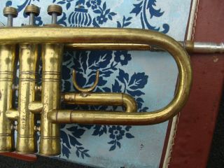 Vintage 60 ' s Selmer Signet Soloist Trumpet w/ case & Holton 7C 4