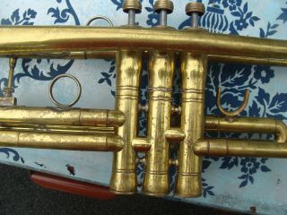 Vintage 60 ' s Selmer Signet Soloist Trumpet w/ case & Holton 7C 5