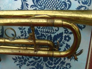 Vintage 60 ' s Selmer Signet Soloist Trumpet w/ case & Holton 7C 8