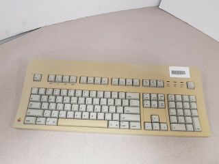 Vintage Apple Mcintosh Extended Mechanical Keyboard M0115 No Adb Cable