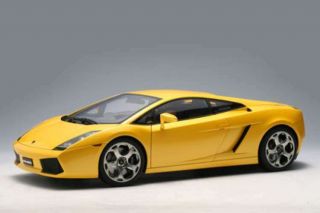 Autoart 2003 Lamborghini Gallardo Yellow 12091 1:12 Large Car - Rare