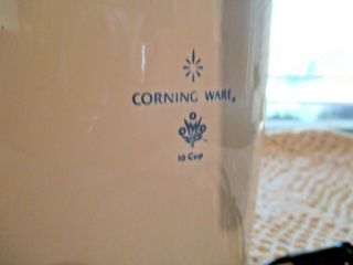 Vintage Corning Ware 10 Cup Electric Coffee Pot P - 80 Blue Cornflower 2